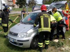 Incidente stradale a Loreto