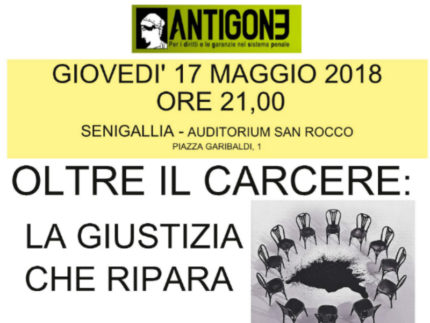 "Oltre il carcere": a Senigallia e a Pesaro Agnese Moro e Grazia Grena