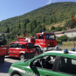 Incendio a Colle Ameno