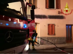 Incendio in un ristorante a Castelfidardo