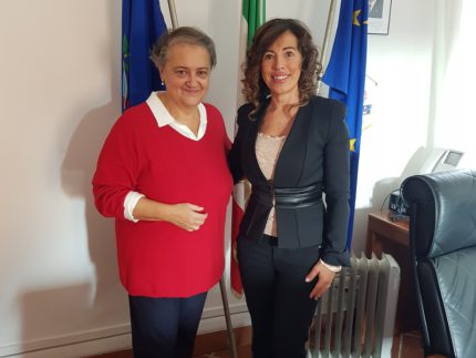 Valeria Mancinelli e Stefania Signorini