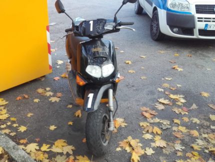 Scooter sequestrato