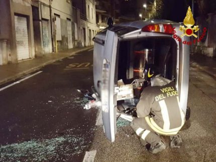 Incidente stradale ad Ancona