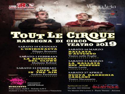 Rassegna "Tout le cirque"