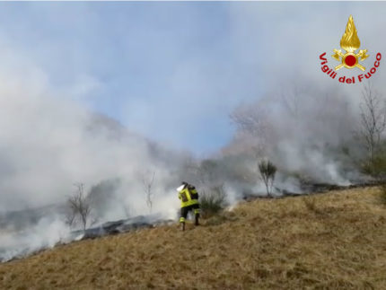 Incendio a Sassoferrato