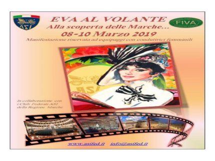 Locandina dell'evento "Eva al volante"