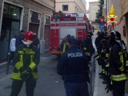 Incendio ad Ancona