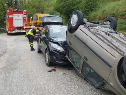 Incidente stradale a Fabriano