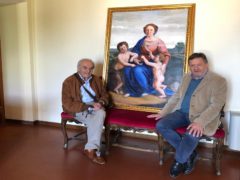 Opera d'arte donata al Comune di Sassoferrato dal pittore Mario Toni