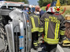 Incidente stadale a Castelfidardo