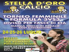 Torneo di calcio femminile organizzato a Palombina dalla Stella d'Oro Calcio