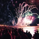 Fuochi d'artificio per la Festa del Mare a Falconara