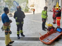 Caduta di un alpinista a Genga