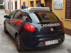 Un'auto dei Carabinieri