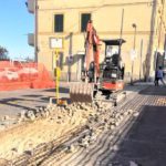 Lavori stradali a Palombina