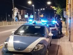 Volanti della Polizia ad Ancona