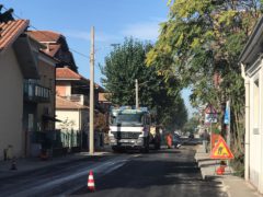 Lavori nella frazione Fiumesino di Falconara Marittima