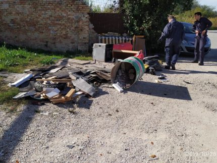 Discarica abusiva rinvenuta a Falconara