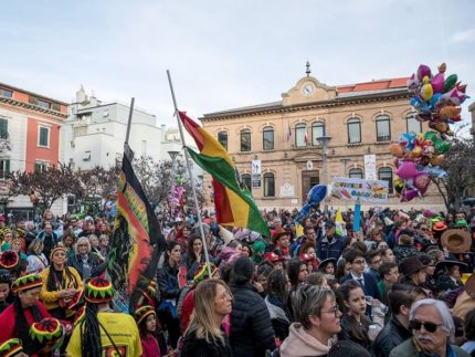 Festeggiamenti a Falconara in occasione del Carnevale 2019