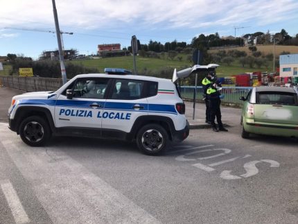 Polizia Locale in azione a Castelfidardo