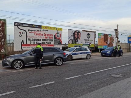 Controlli della Polizia Locale a Falconara Marittima