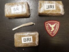 Hashish sequestrato dalla Polizia Ferroviaria