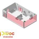 Divoc by Digimark: soluzione D-Access per controllo distanza interpersonale