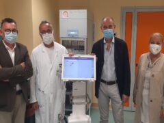 Tomografo polmonare donato all'ospedale di Jesi