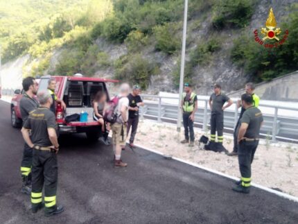 Escursionisti soccorsi a Fabriano