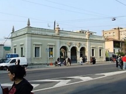 Ingresso dello Stadio Dorico di Ancona