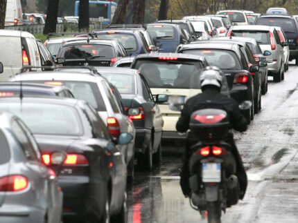 traffico, automobili, smog, caos, viabilità, macchine