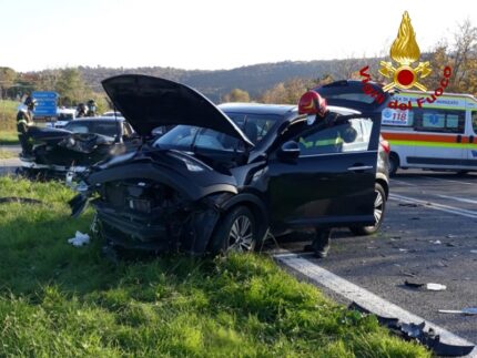 Incidente stradale a Castelfidardo