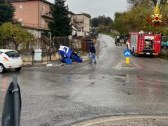 Incidente stradale a Fabriano