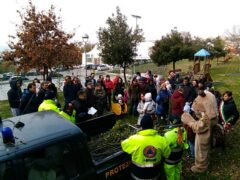 Piantumazione di alberi a Camerano