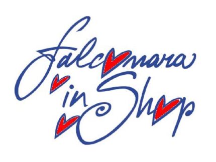 Logo dell'iniziativa "Falconara in shop"