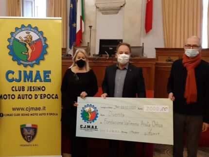 Donazione del Cjmae Club