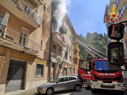 Incendio ad Ancona