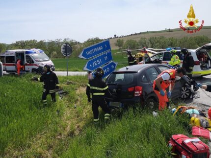 Incidente stradale a Filottrano