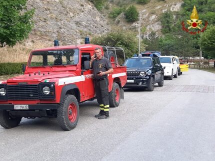 Escursionista soccorso sul monte Revellone