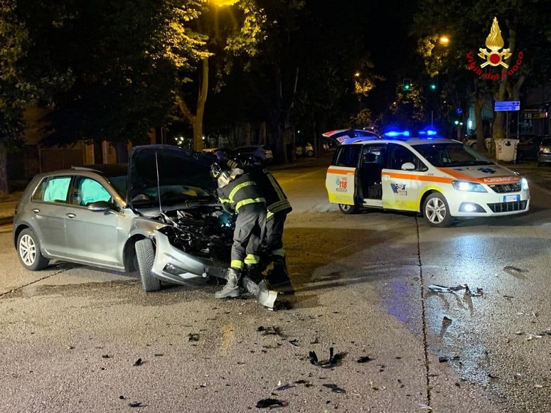 inciente bicicletta monte san vito 23 agosto