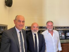 Massimo Garavaglia in visita nelle Marche