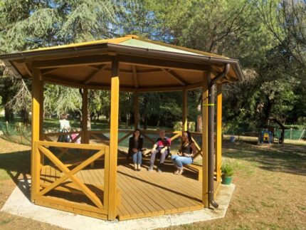 Gazebo negli asili nido di Jesi