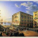 Quadro "Vittorio Emanuele II ad Ancona"