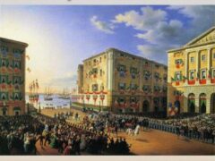 Quadro "Vittorio Emanuele II ad Ancona"