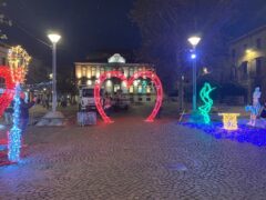 Luminarie natalizie a Falconara