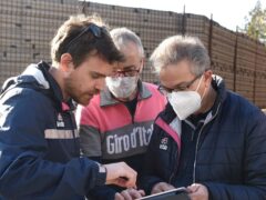 Sopralluogo a Jesi per il Giro d'Italia