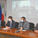 Presentazione misure economiche e ristori Covid messe in campo da Giunta regione Marche: Castelli, Acquaroli, Carloni, Aguzzi