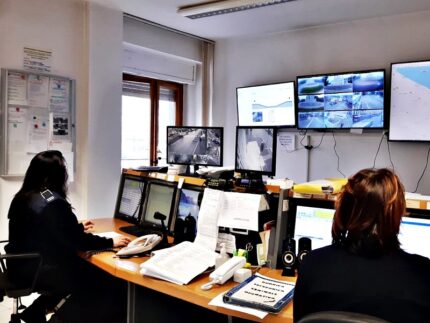 Centrale operativa della Polizia Locale di Ancona