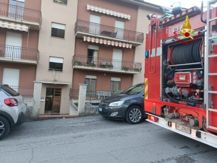 Incendio a Osimo