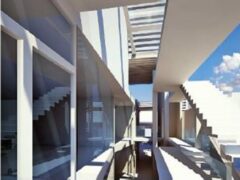 Rendering dell'ex-garage Fanesi a Falconara